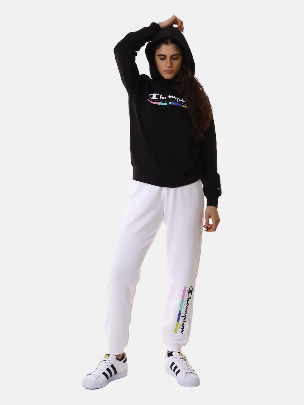 Штаны Champion 117106-WW001 rib cuff Белый XS, фото №3