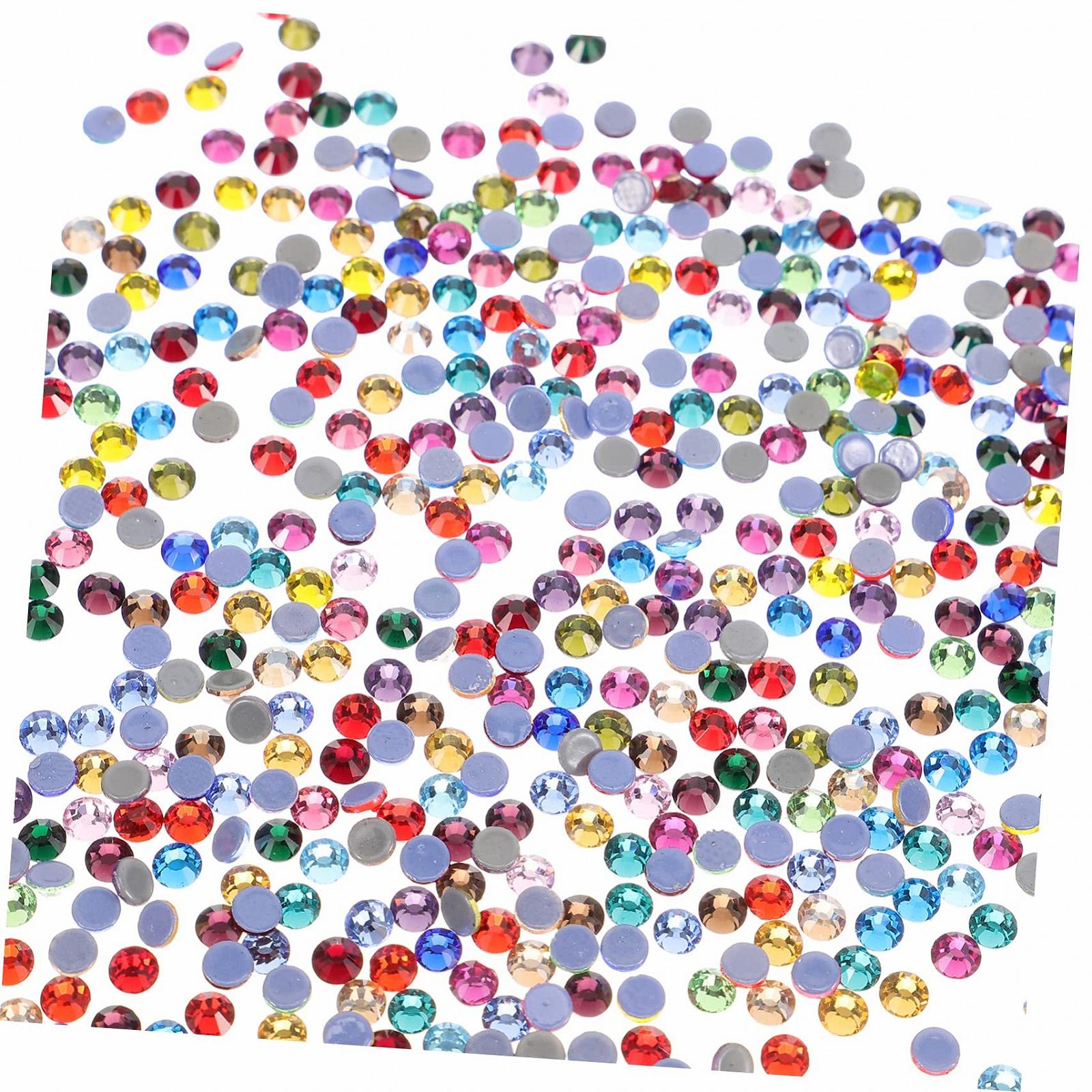 Самоклеящиеся Стразы FRCOLOR 2 Набора Камни для Ногтей Яркие Цвета для Проектов 1440 Штук x 2, фото №4