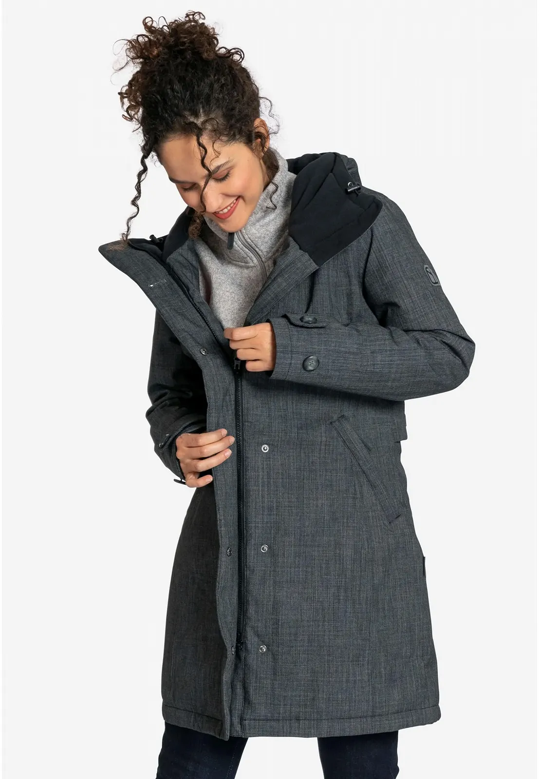 Пальто ELKLINE Grace 2019055 Жіноче Зимове, фото №3 Пальто ELKLINE Grace 2019055 Жіноче Зимове, фото №3