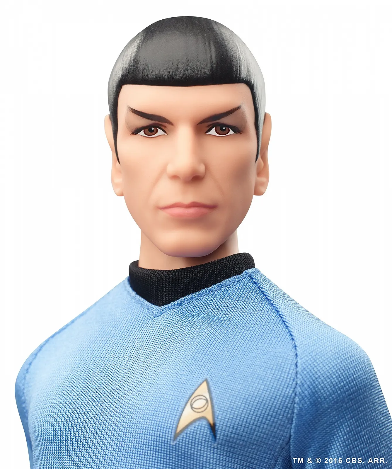 Лялька MATTEL BARBIE COLLECTOR STAR TREK 50TH ANNIVERSARY THE ORIGINAL SERIES BLACK LABEL SPOCK DGW68, фото №3