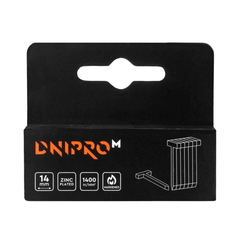 Цвяхи для будівельного степлера Dnipro-M 300 E/J 14 мм, фото №1