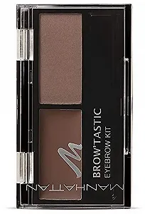 Набір для брів Manhattan Brow'Tastic Eyebrow Kit Wax & Powder 001 Blondy Brow 3 г - Фото 1