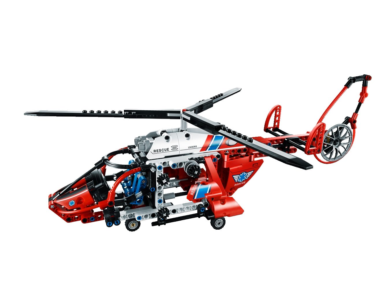 Конструктор LEGO Technic 8068 Спасательный вертолет, фото №5