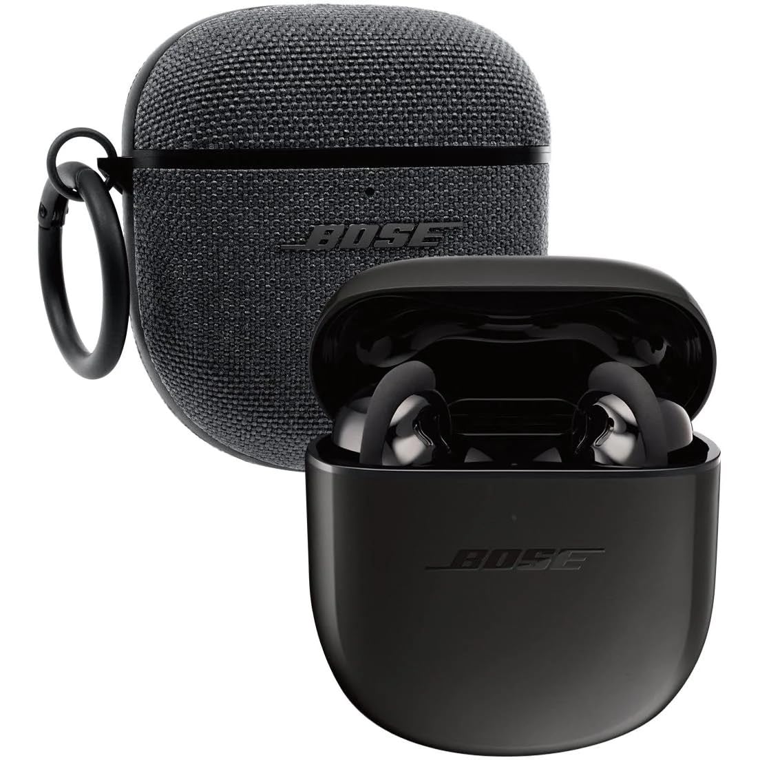 Навушники Bose QuietComfort II Комплект з текстильним чохлом Бездротові Bluetooth Світові Найкраща Шумозаглушуюча Вставні Чорні, фото №1