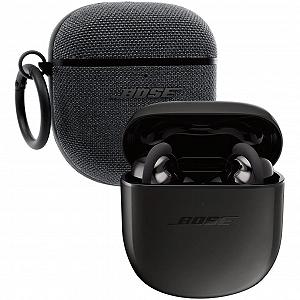 Навушники Bose QuietComfort II Комплект з текстильним чохлом Бездротові Bluetooth Світові Найкраща Шумозаглушуюча Вставні Чорні - Фото 1