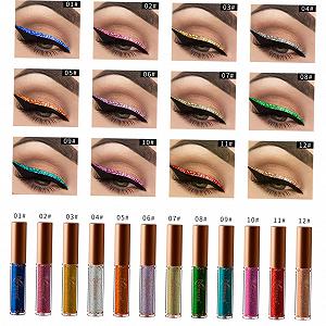 Рідка Підводка TOVINANNA 2St Fl Блискітки Діамантовий synthetic.ua - Фото 1