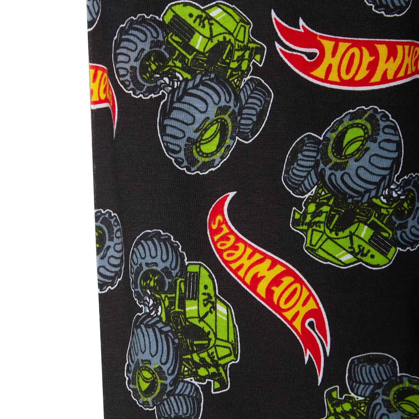 Піжама для хлопчиків Monster Trucks, дитячий піжамний набір з гоночними автомобілями, футболка з короткими рукавами, фото №6