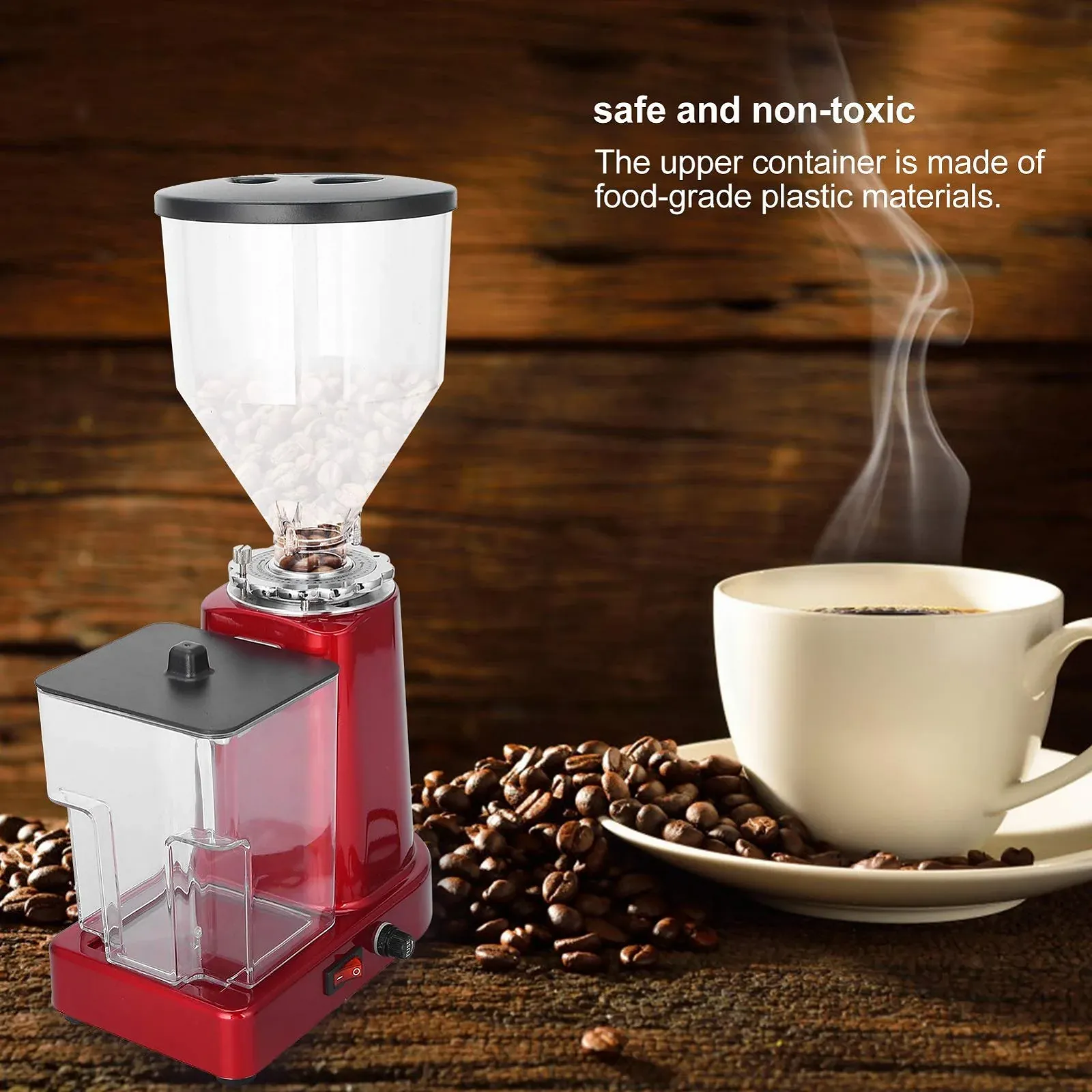 Кофемолка электрическая 9-ступенчатая, EU Plug, 220 V, фото №5