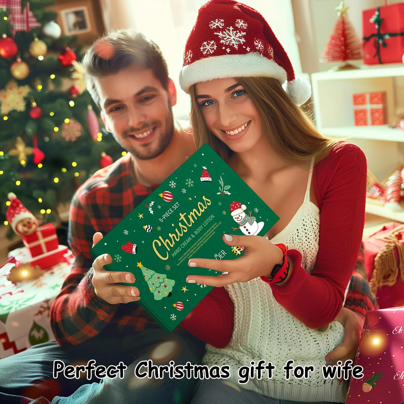 Набір подарунковий: крем для рук та лосьйон для тіла на Різдво, 2 x 100 мл крем для тіла та 3 x 30 мл крем для рук, фото №7 Набір подарунковий: крем для рук та лосьйон для тіла на Різдво, 2 x 100 мл крем для тіла та 3 x 30 мл крем для рук, фото №7