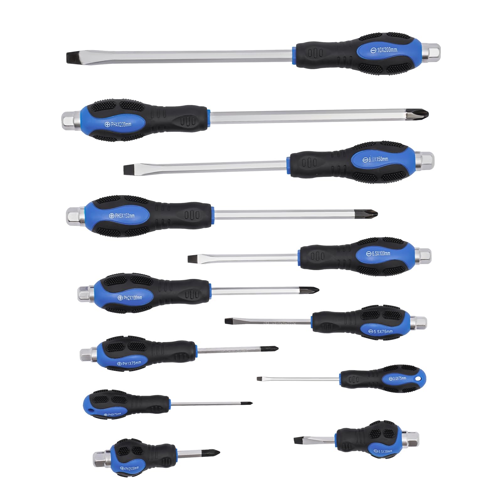 Набір викруток Magnetic 12 шт. 6 Phillips і 6 Slotted, фото №7 Набір викруток Magnetic 12 шт. 6 Phillips і 6 Slotted, фото №7