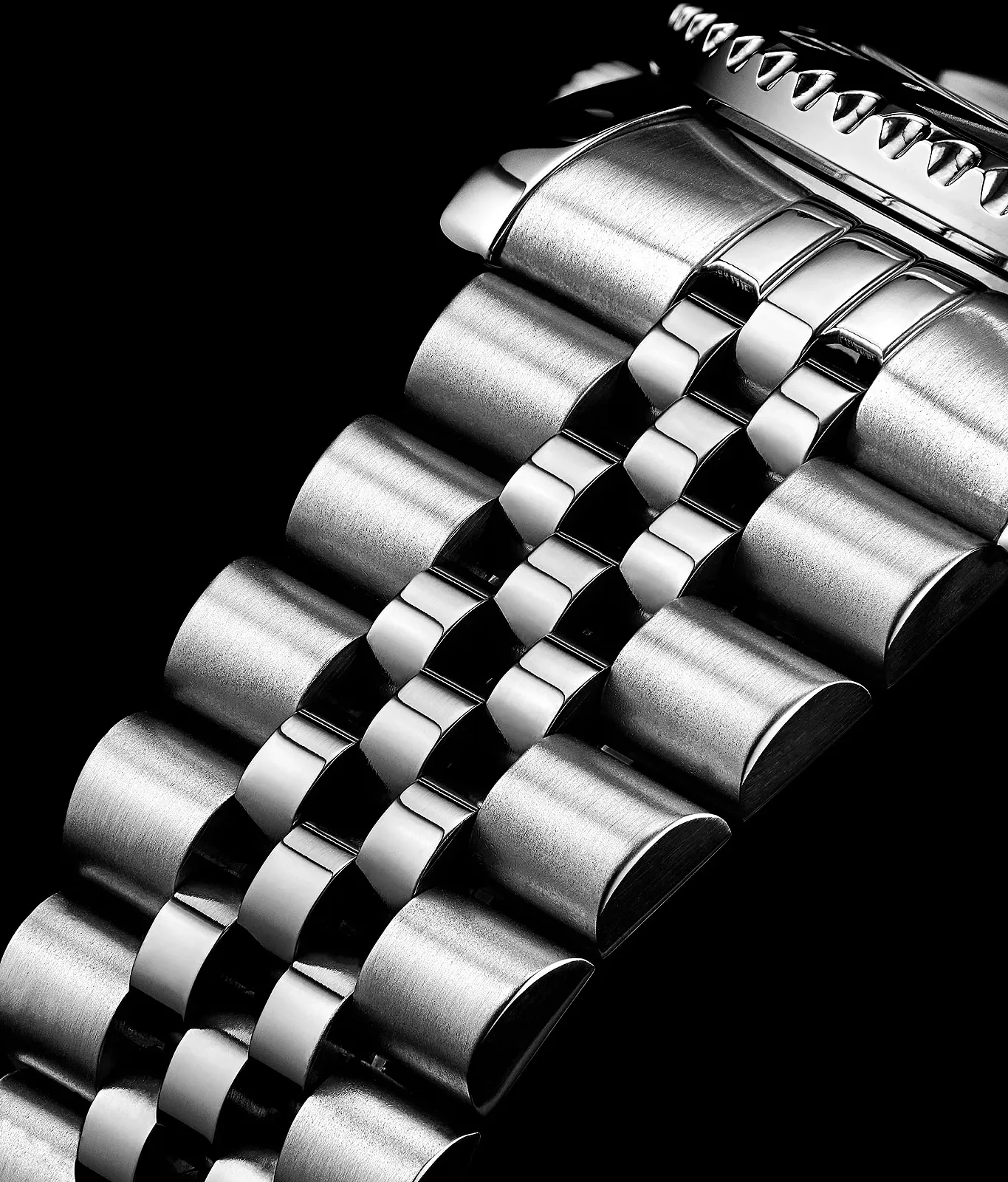 Часы Stuhrling Original Мужские с GMT механизмом и юбилейным браслетом из нержавеющей стали Кварцевые Двойное время Быстрая установка даты с завинчивающейся заводной головкой, фото №4