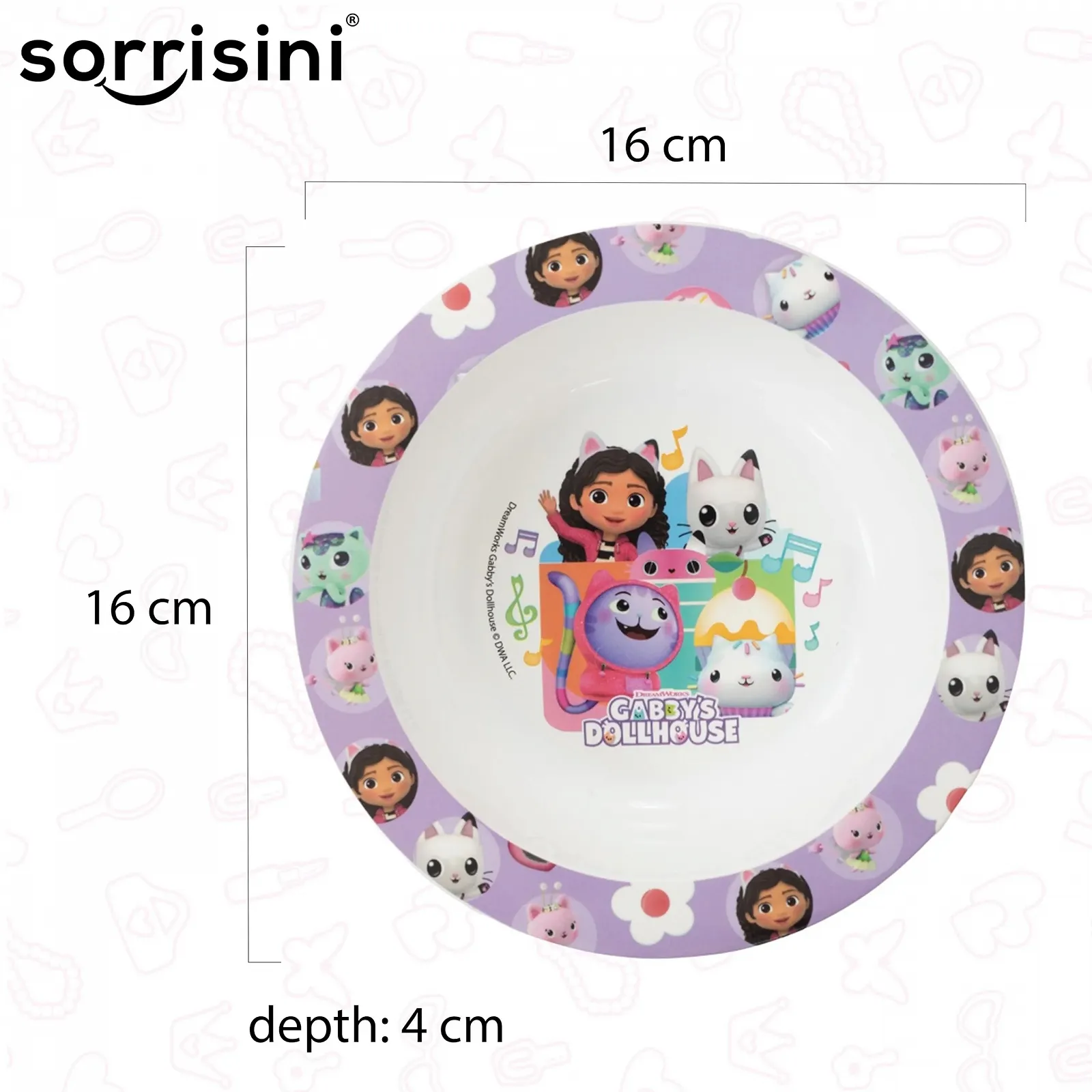 Набор детской многоразовой посуды Sorrisini Kids, фото №4 Набор детской многоразовой посуды Sorrisini Kids, фото №4