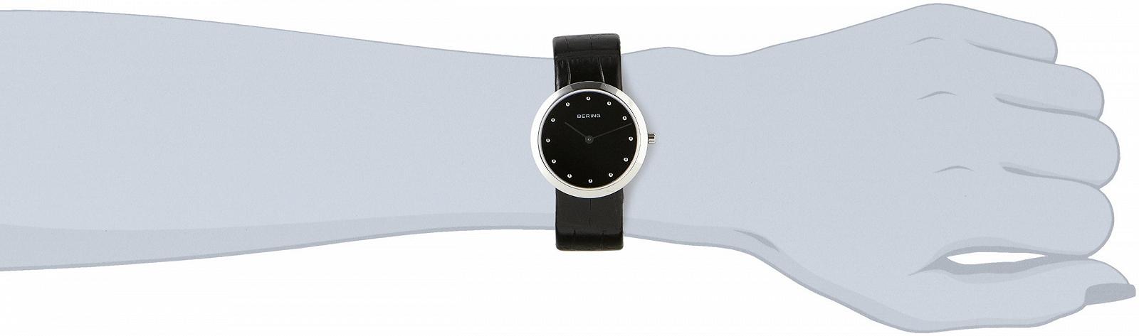 Женские часы Slim Classic BERING 10331-402, чёрный/чёрный, Ремешок, фото №5 Женские часы Slim Classic BERING 10331-402, чёрный/чёрный, Ремешок, фото №5