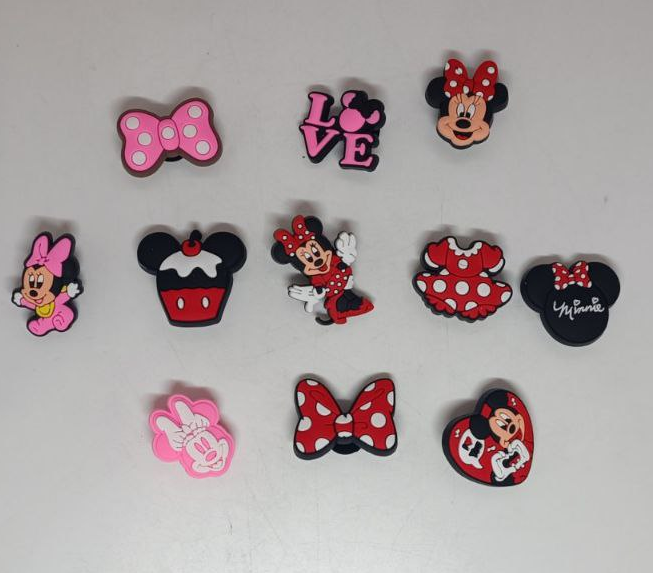 Джибітси Міккі Маус Mickey Minnie Mouse Дісней Jibbitz 11 шт аксесуари крокс прикраса, фото №2