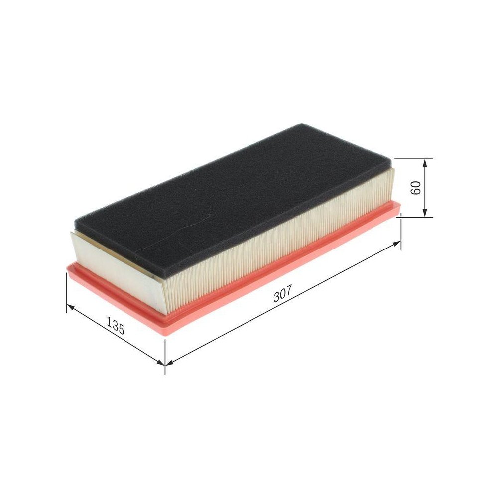 Воздушный фильтр BOSCH 1 457 433 156, фото №1 Воздушный фильтр BOSCH 1 457 433 156, фото №1