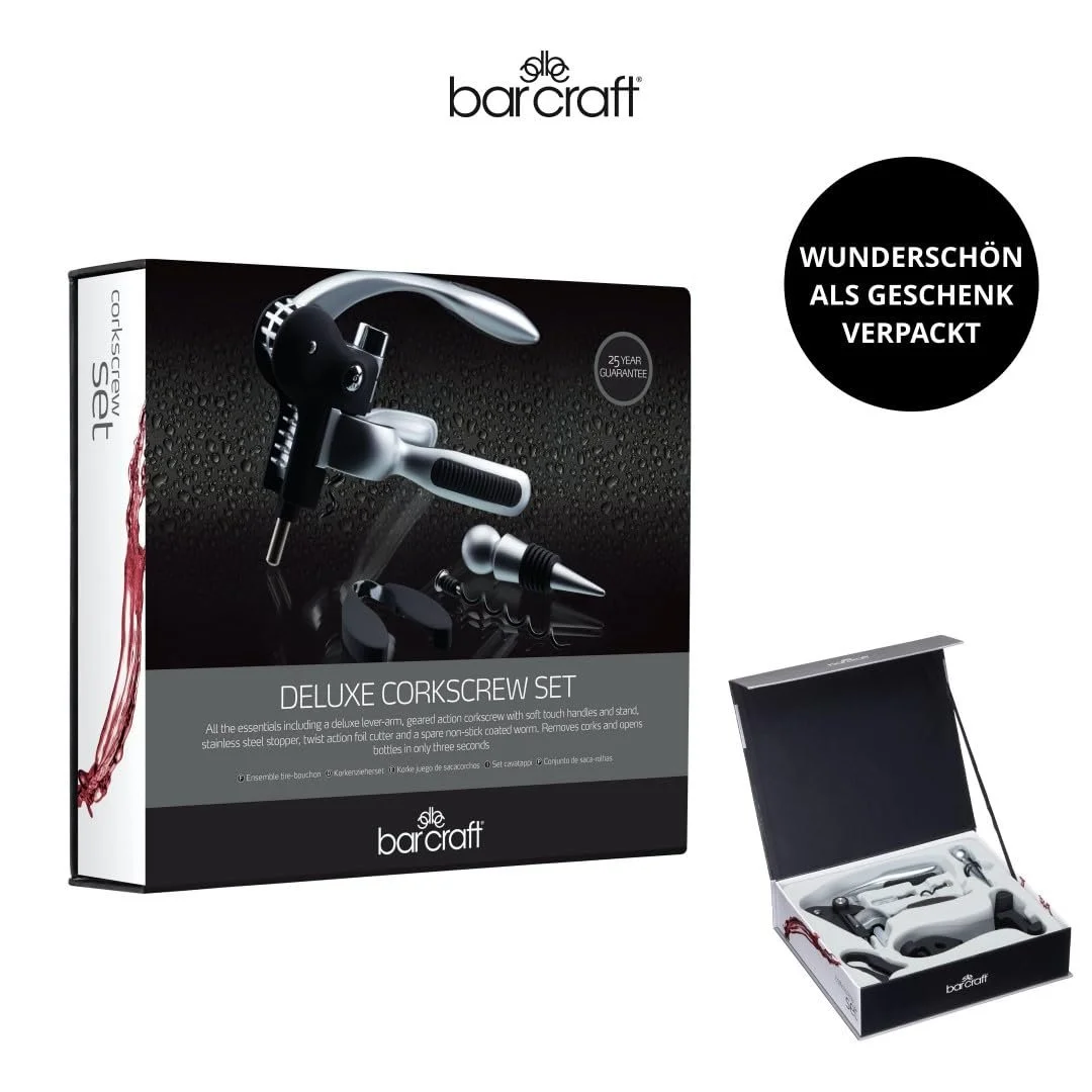 Штопор Bar Craft Connoisseur с рычагом, фото №6