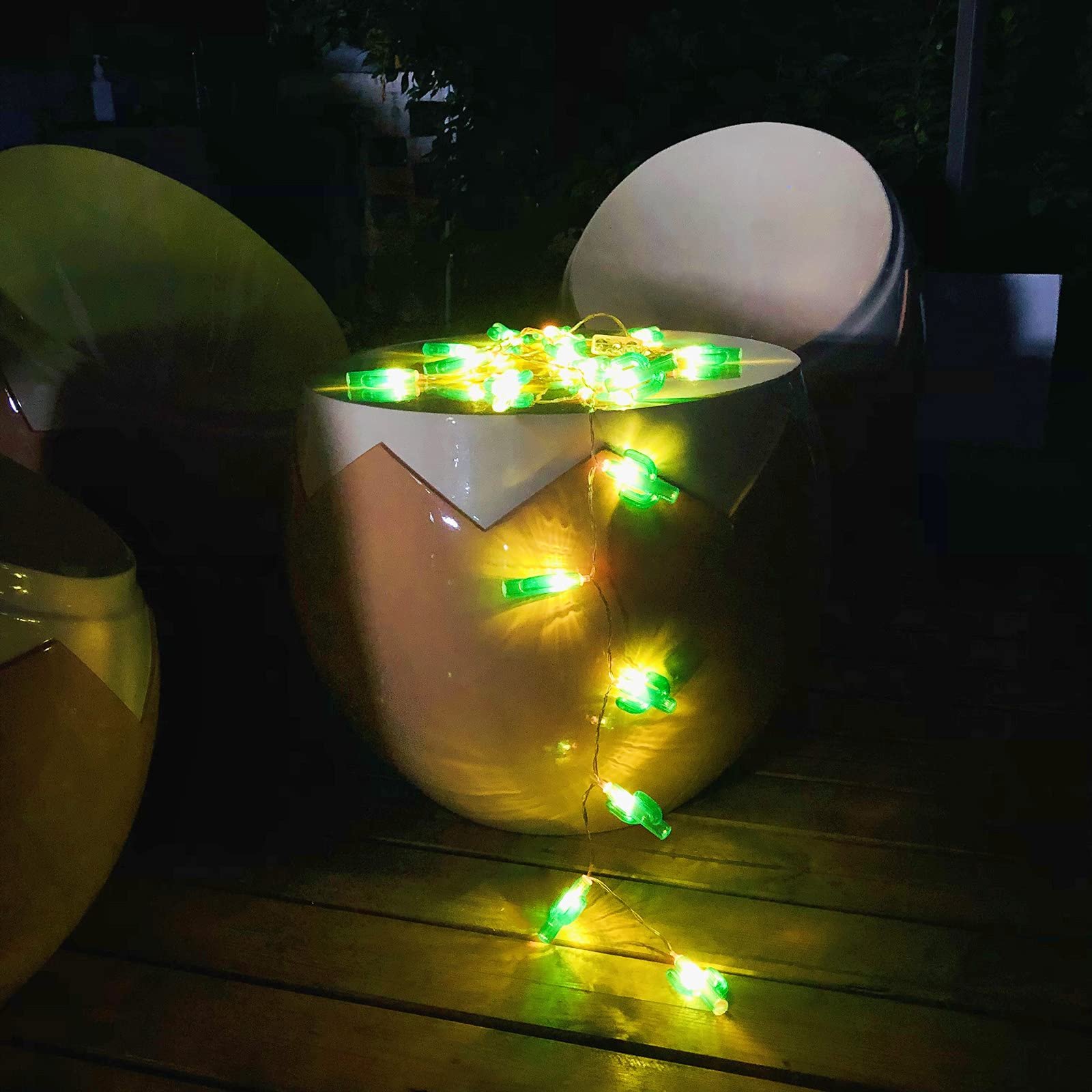 Гирлянда Riaxuebiy Кактус 20 LED USB питание, фото №5