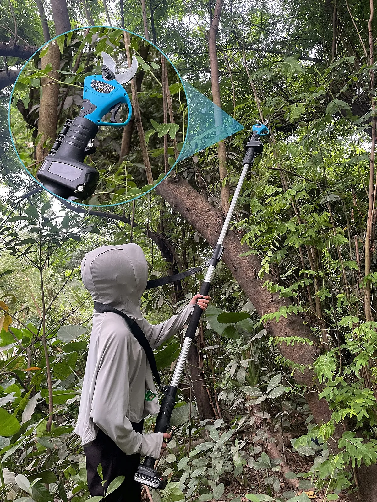 Електричний секатор Laecabv Professional 40 мм 21 V, фото №6