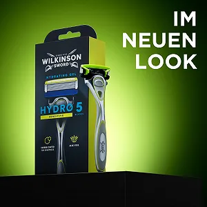 Бритва Wilkinson Sword Hydro 5 Sensitive со станком и 4 лезвиями synthetic.ua - Фото 1