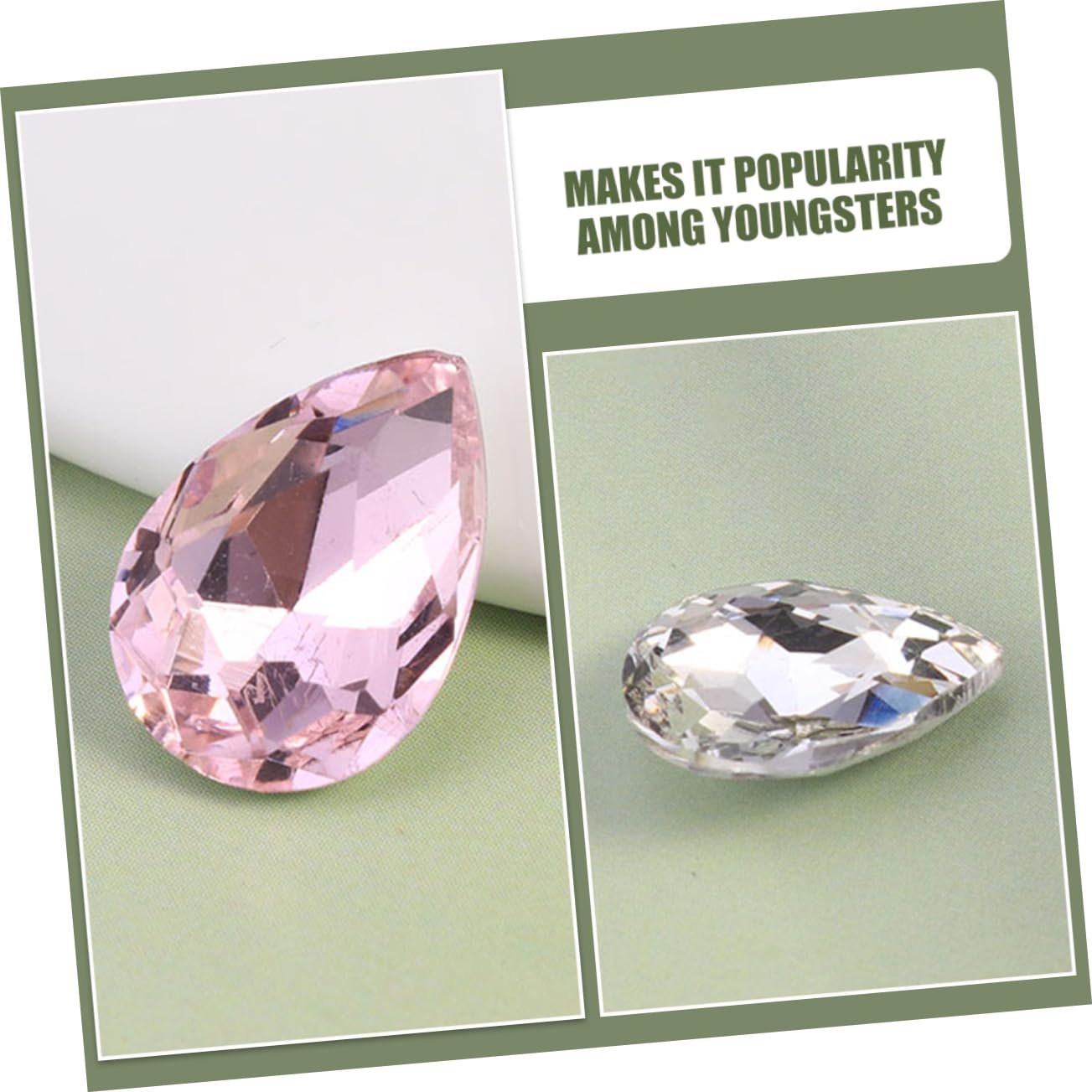 Набор 150 Хрустальных Бриллиантовых Аксессуаров для Ногтей DIY Изготовление Украшений для Ногтей Шармы Ювелирные Изделия для Ногтей Аксессуары для Ногтей DIY Аксессуары для Изготовления Костюмов, фото №4