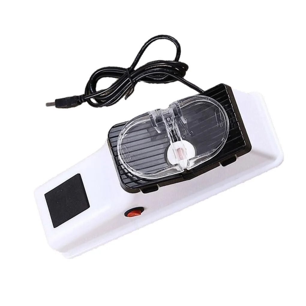 Точило для ножів електрична ABS PP USB універсальна матова, фото №4