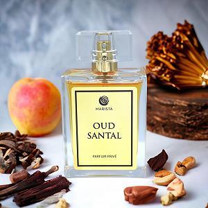 Парфуми Marista OUD SANTAL Приватні для чоловіків та жінок Уд деревний пряний амбра 55 мл synthetic.ua - Фото 1