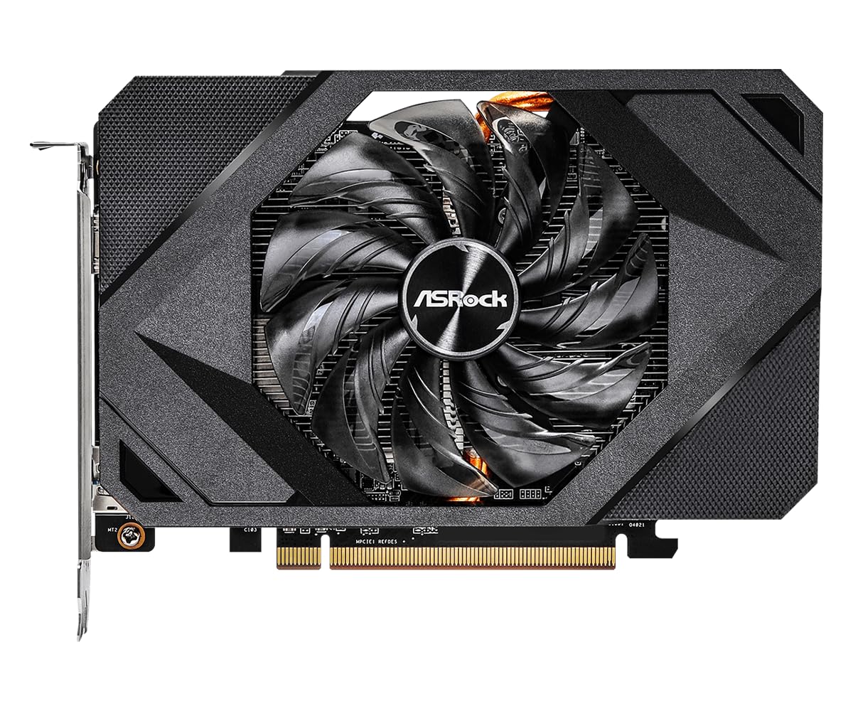 Відеокарта ASRock Radeon RX 6500 XT 4GB Challenger ITX RX6500XT CLI 4G Чорна, фото №2