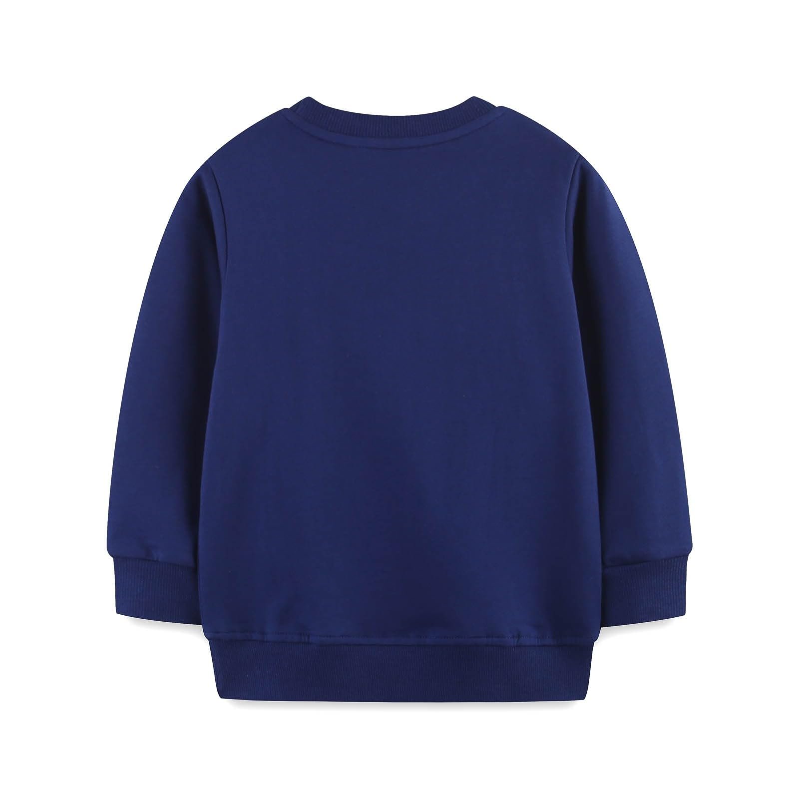 Свитшот Generisch Детский рождественский костюм, хлопковый рождественский свитер с длинными рукавами, рождественская одежда с оленями для детей 1-7 лет, размер 92-122, фото №2