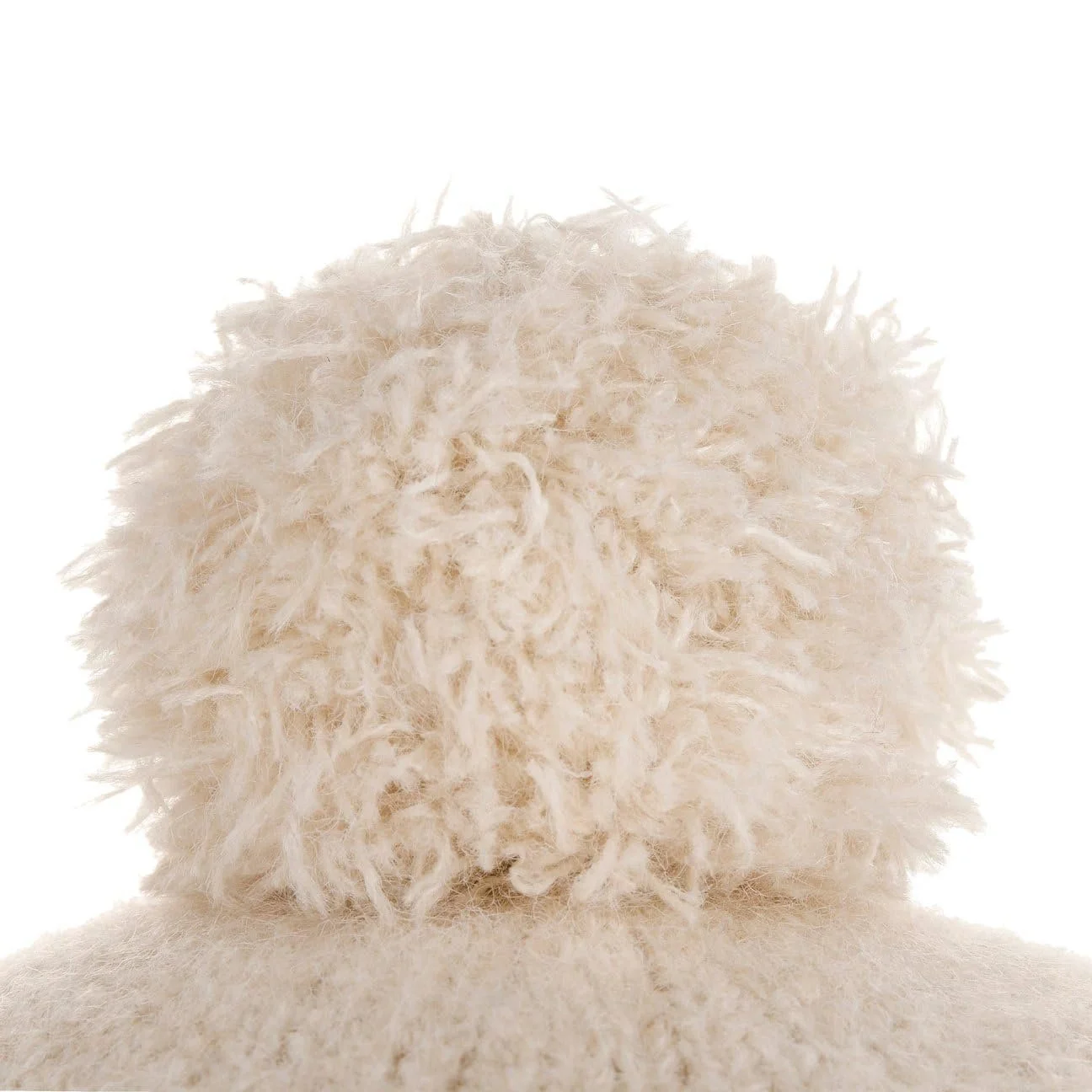 Шапка дитяча Barts Lotaya з помпоном, в'язана шапка з підкладкою, фото №5