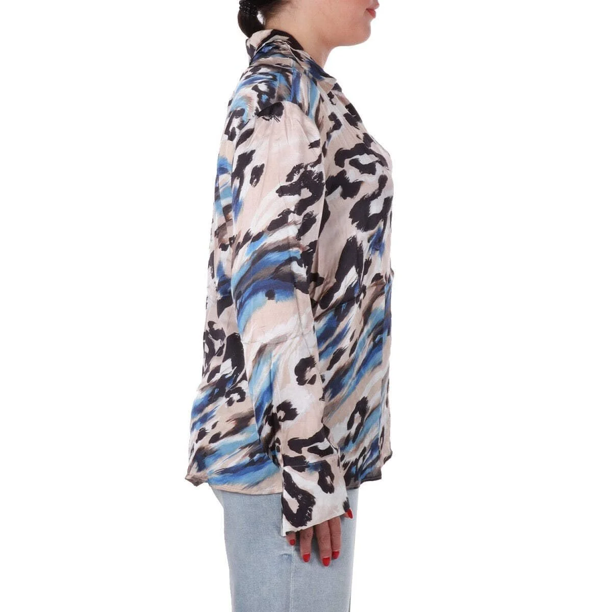 Сорочка з довгим рукавом Guess Small Бежевий, фото №2 Сорочка з довгим рукавом Guess Small Бежевий, фото №2