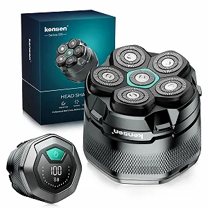 Електробритва для голови kensen 6D Waterproof Type C 160 хвилин - Фото 1