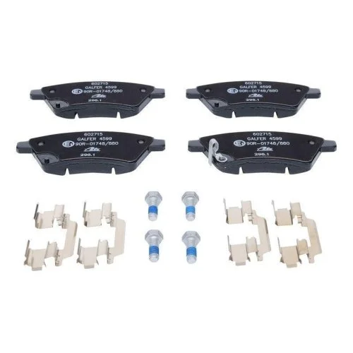 Комплект тормозных колодок ATE 13.0460-2715.2 для FIAT, SUZUKI, передний мост, фото №2