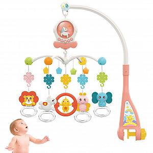 Мобиль LOXE Baby Переносной Музыкальный Проектор Ночник Съемный Более 600 Колыбельных - Фото 1