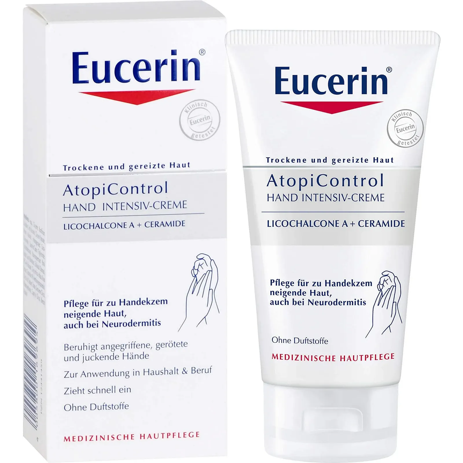 Крем для рук Eucerin AtopiControl Intensive 75 мл, фото №2