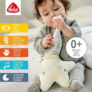 Музичний годинник Fehn Babylove Зірка 20 см synthetic.ua - Фото 1