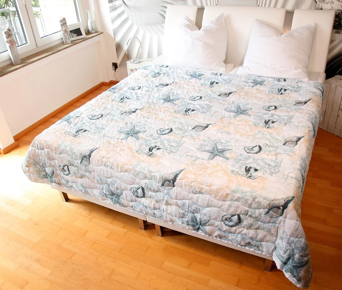 Покривало Mediablue Клаптикова Покривало Фланель Двосторонній дизайн 220 x 240 см (Дизайн 19), фото №1