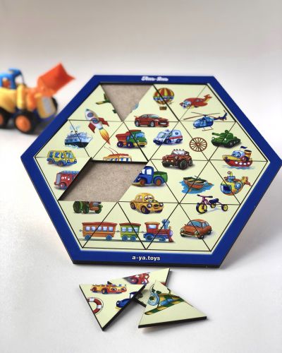 Пазл-головоломка Транспорт [tsi169127-TSI], фото №3