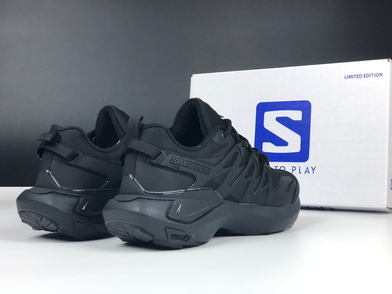 Чоловічі термо кросівки Salomon Xt Pu.Re Advanced чорні осінь зима, фото №6