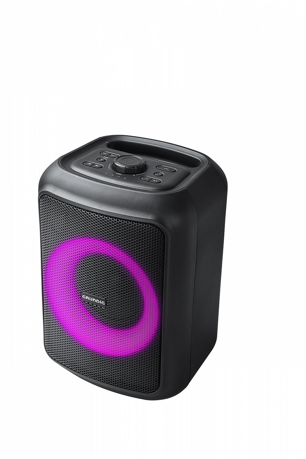 Колонка Grundig Party Hit 90 Вт Bluetooth 5.0 RGB Эффекты Черный, фото №6