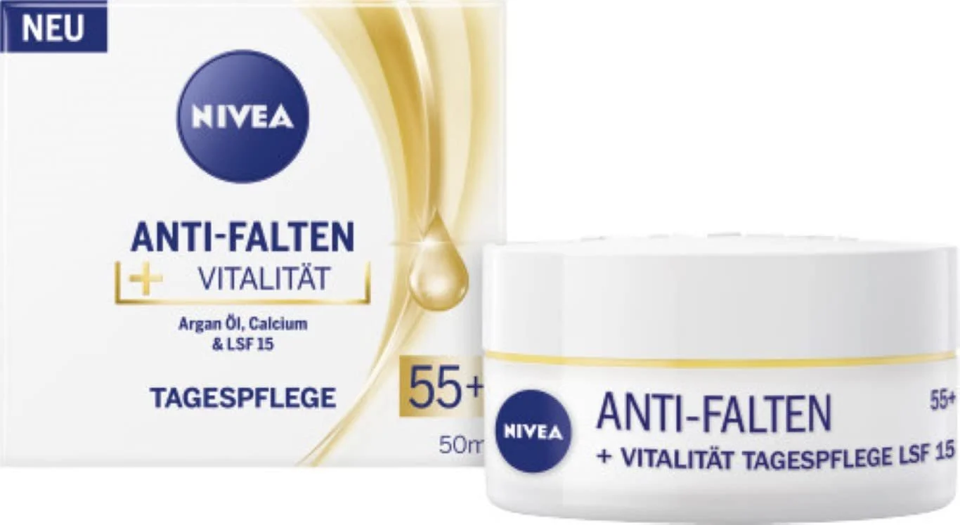 Дневной крем Nivea Anti-Wrinkle + Contour, фото №1 Дневной крем Nivea Anti-Wrinkle + Contour, фото №1