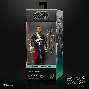 Аксессуар Hasbro Star Wars The Black Series Chirrut Îmwe F28925L00 Разноцветный synthetic.ua - Фото 1
