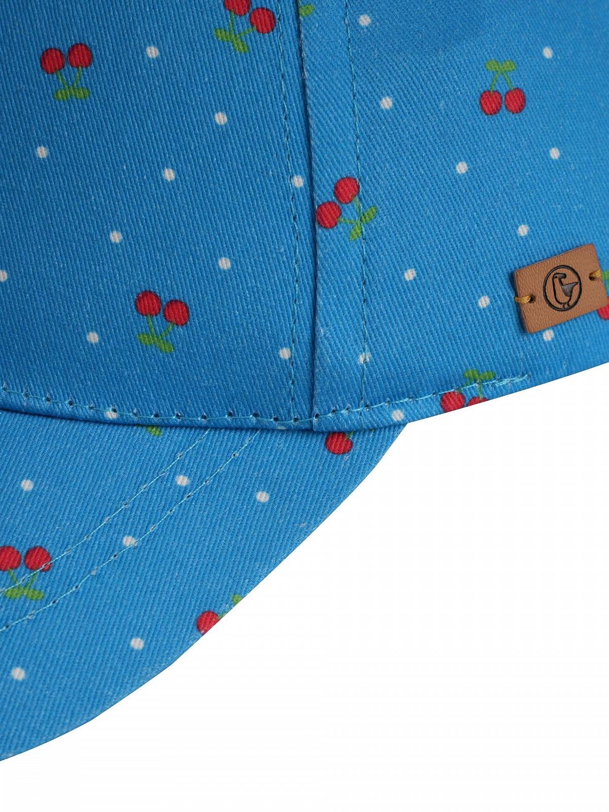 Бейсболка SCHIETWETTER з принтом вишні регульована 100% бавовна, фото №3