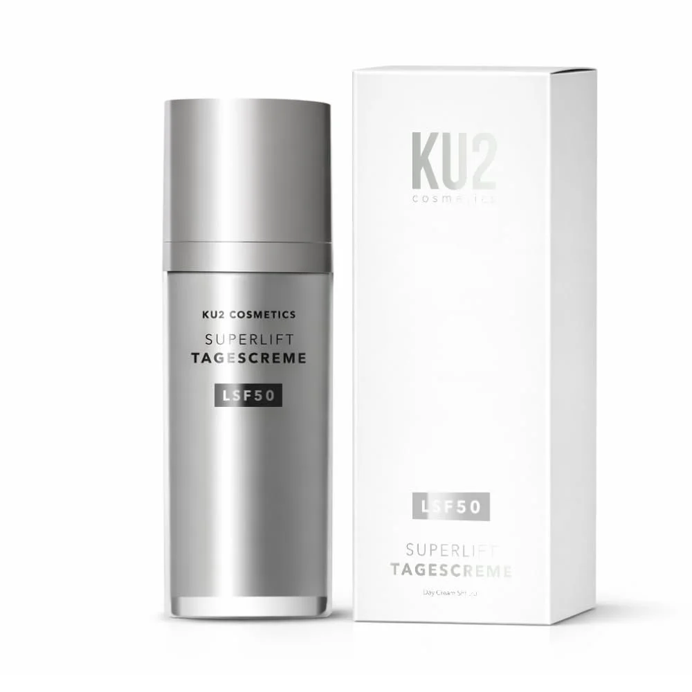 Денний крем KU2 Cosmetics Superlift Anti-Ageing SPF 50 Зволожувальний з мультигіалуроновою кислотою та вітаміном E 50 мл, фото №1 Денний крем KU2 Cosmetics Superlift Anti-Ageing SPF 50 Зволожувальний з мультигіалуроновою кислотою та вітаміном E 50 мл, фото №1