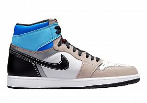 Кроссовки Jordan Air 1 Mid Hi-Top synthetic.ua - Фото 1