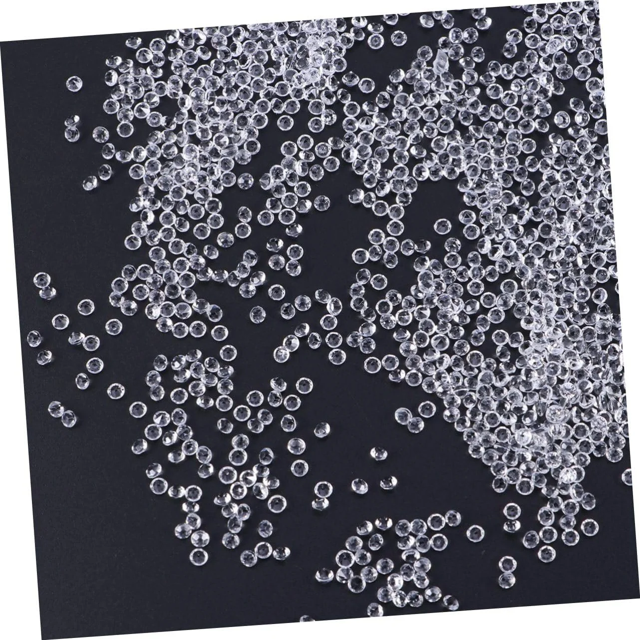 Стрази Акрилові 1000 штук Прозорий Прикраса для нігтів, фото №2