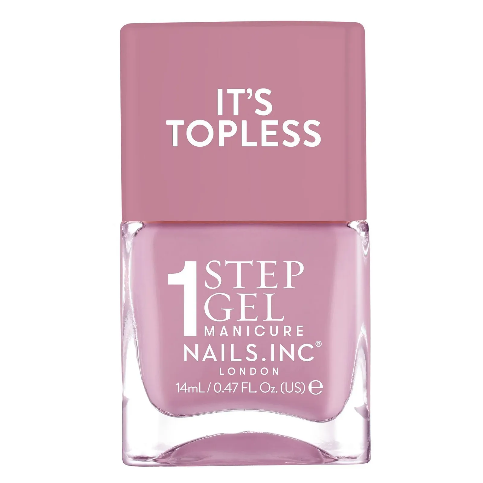 Гель-лак Nails Inc Topless Lily (Mauve Pink), фото №1