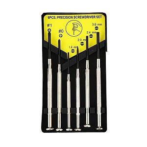 Набір викруток HRB 6-в-1 6 шт. для годинникарів - Фото 1