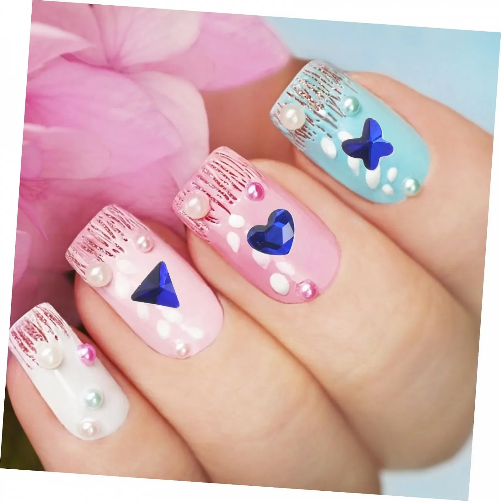 Стрази для нігтів TEHAUX Прикраса, фото №7