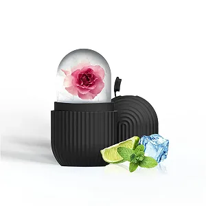 Ролик для обличчя крижаний YHDVOYAG силіконовий багаторазовий для обличчя та очей - Фото 1