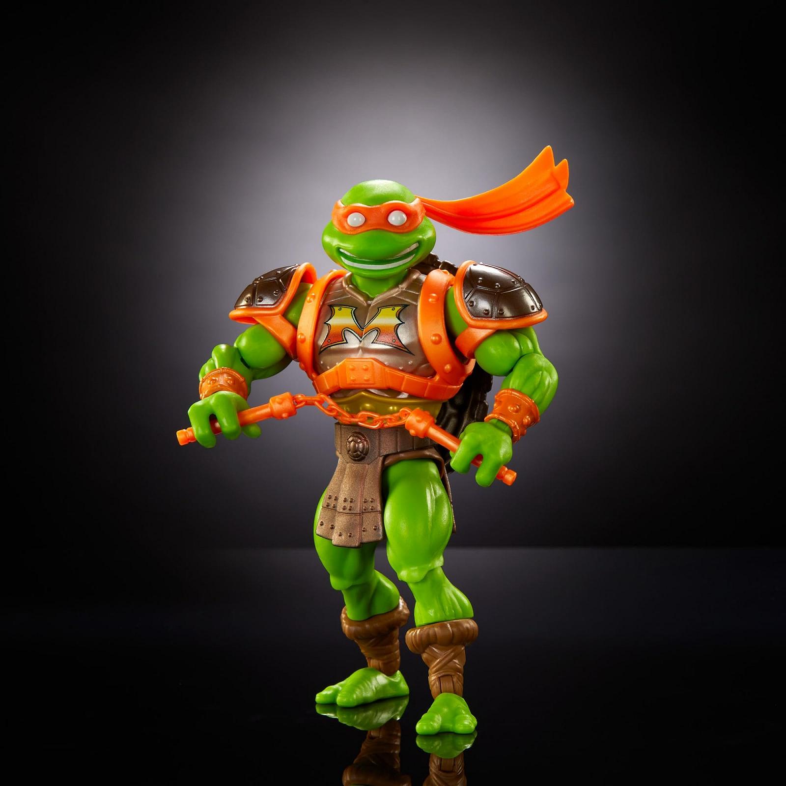 Фігурка Masters of the Universe Motu Origins Turtles of Grayskull Мікеланджело, фото №5